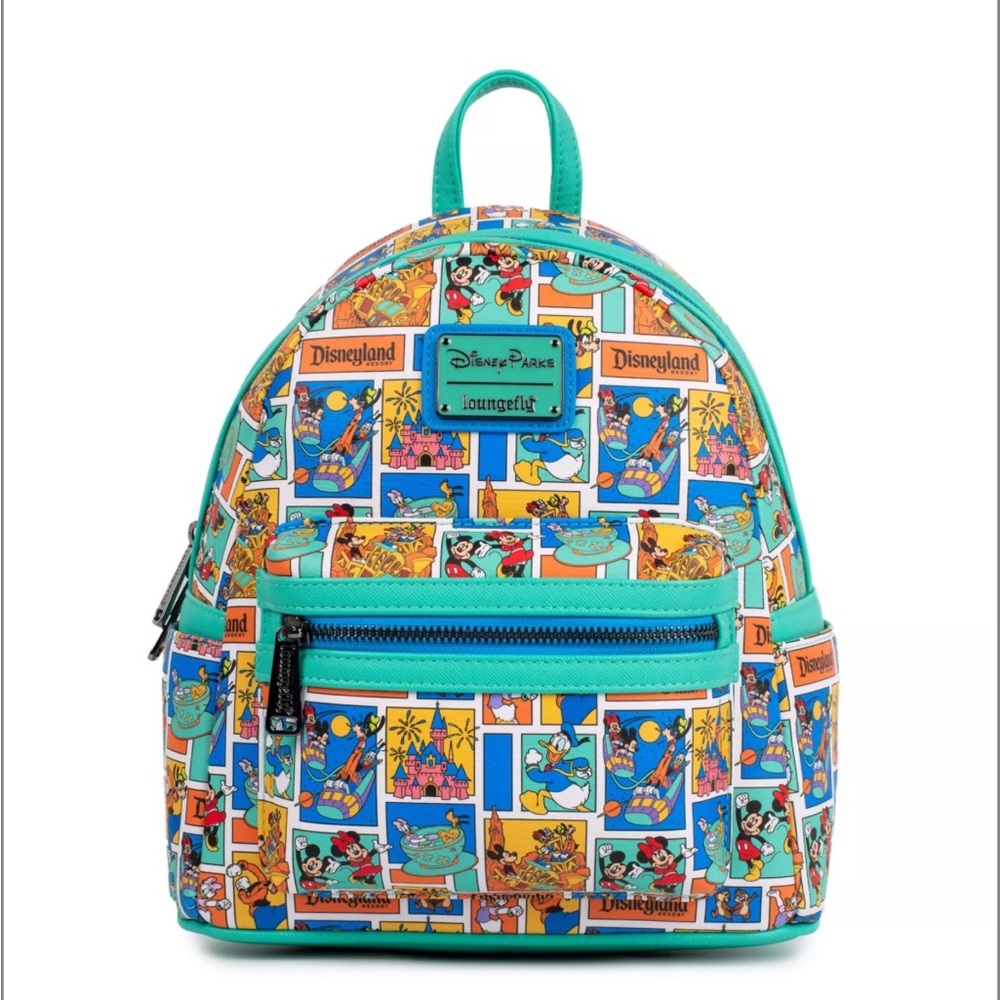 Disney Park Mickey and Friends "Play in the Park" Loungefly Backpack NWT​